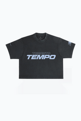 Toronto Tempo Cropped T-Shirt - Black