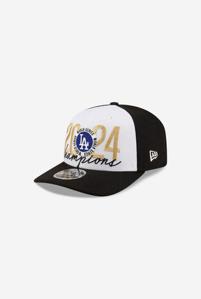 Los Angeles Dodgers World Series 2024 Champions 9SEVENTY Snapback - Black