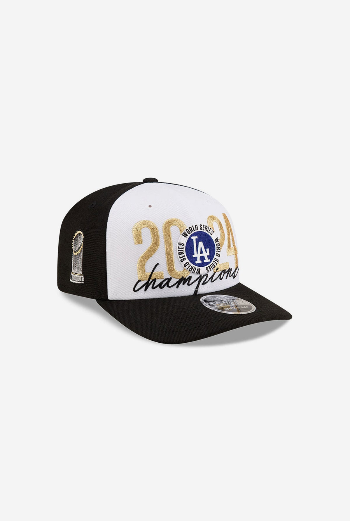 Los Angeles Dodgers World Series 2024 Champions 9SEVENTY Snapback - Schwarz