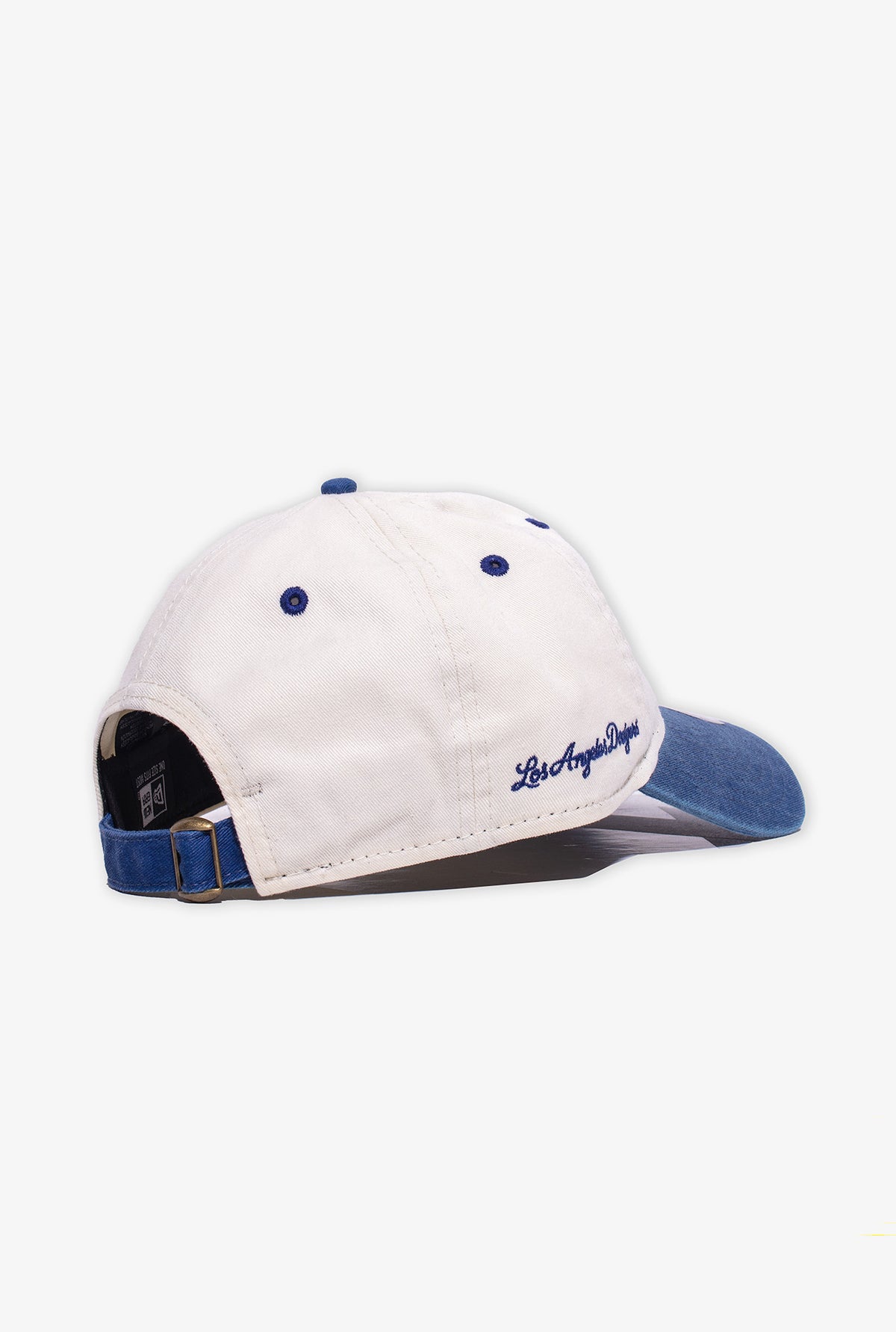 Los Angeles Dodgers Sidescript 9TWENTY Adjustable Cap - Ivory