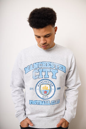 Manchester City FC Crewneck - Ash