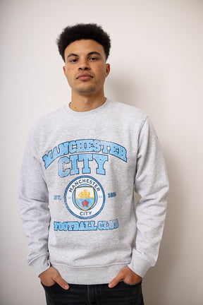 Manchester City FC Crewneck - Ash