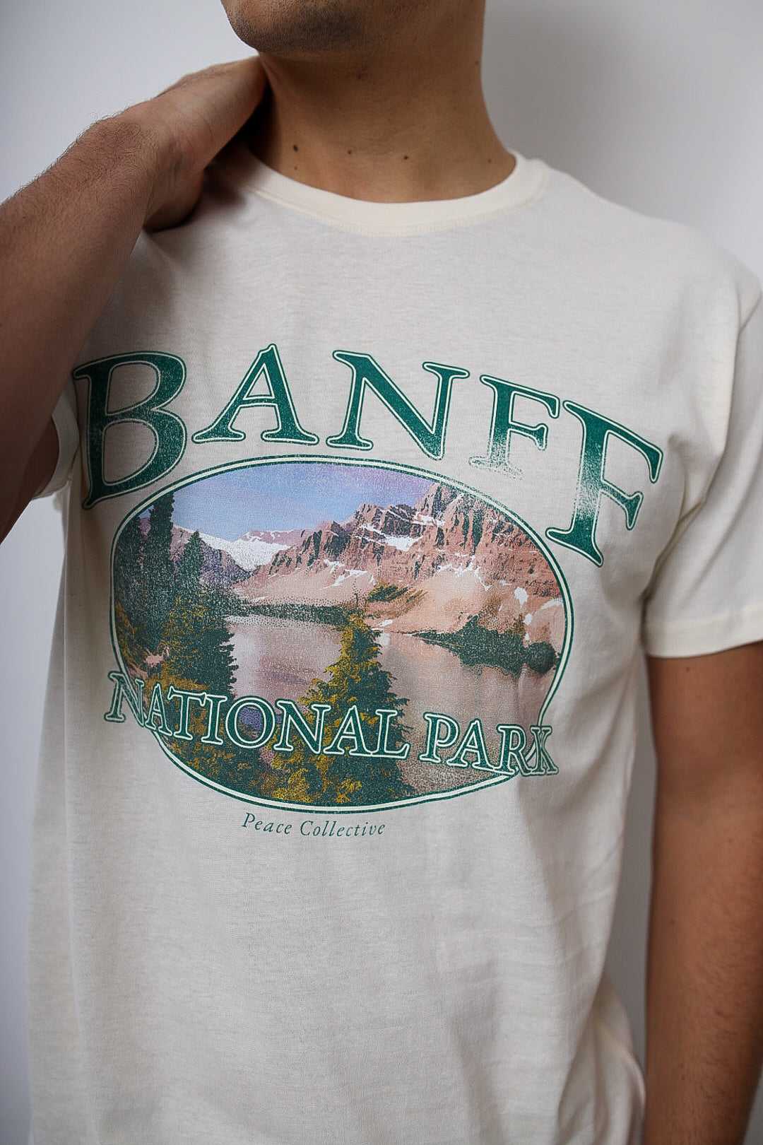 Banff Nationalpark T-Shirt - Elfenbein