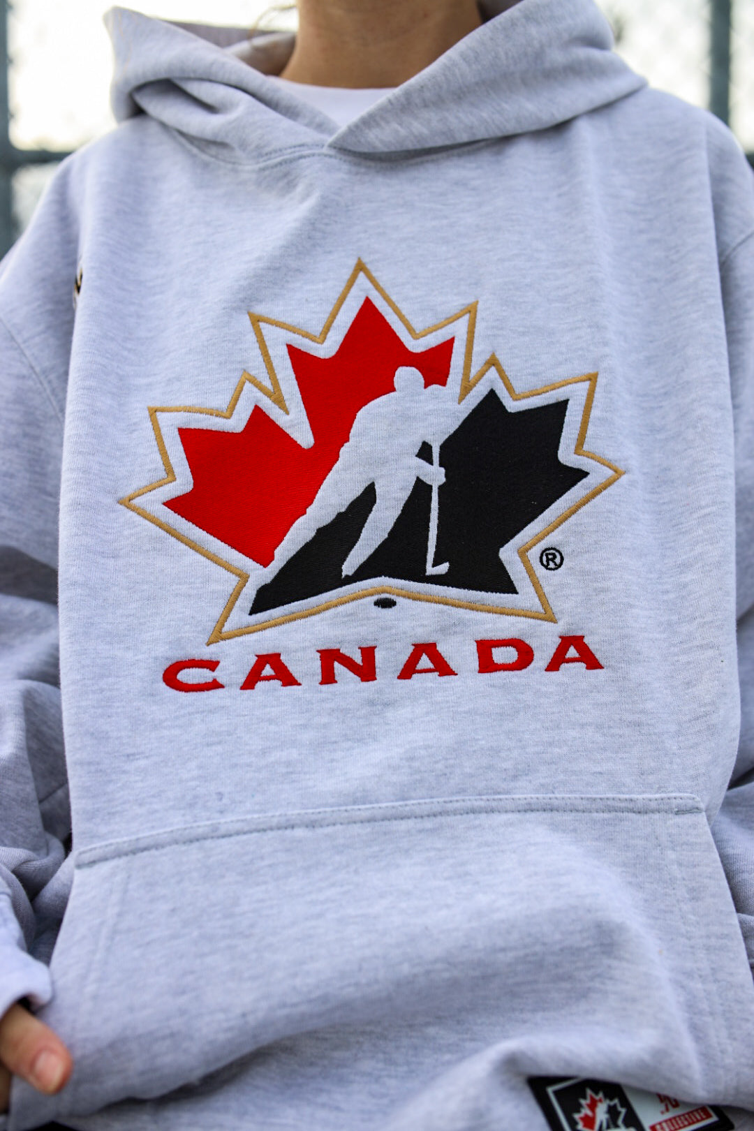 P/C x Hockey Canada Heavyweight Hoodie - Ash