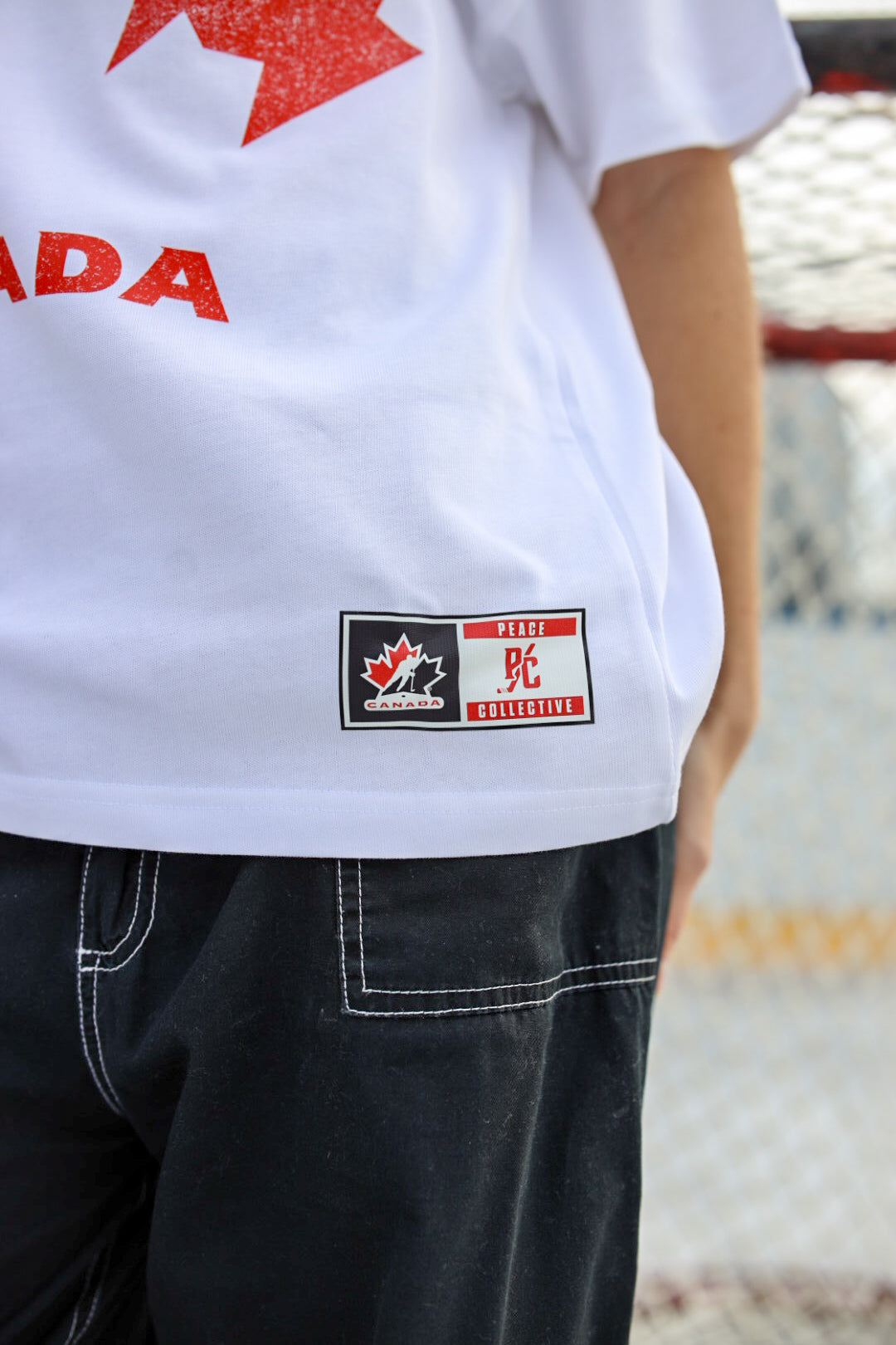 P/C x Hockey Canada Vintage Heavyweight T-Shirt - White