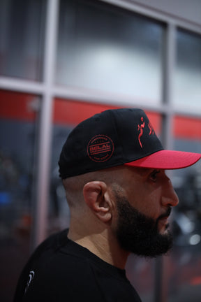 P/C x Belal Muhammad "Remember the Name" A-Frame Cap - Black/Red