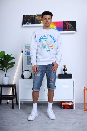 P/C x Babar Crewneck - Ash