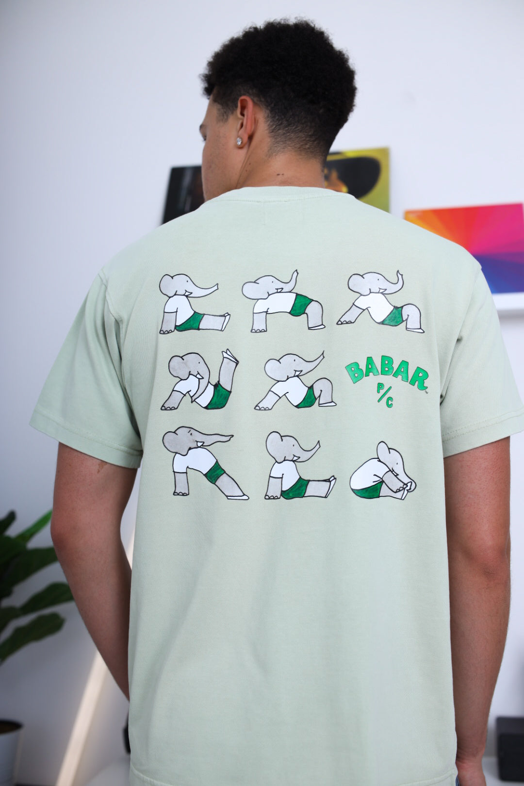 P/C x Babar Garment Dyed Heavyweight T-Shirt - Pistachio