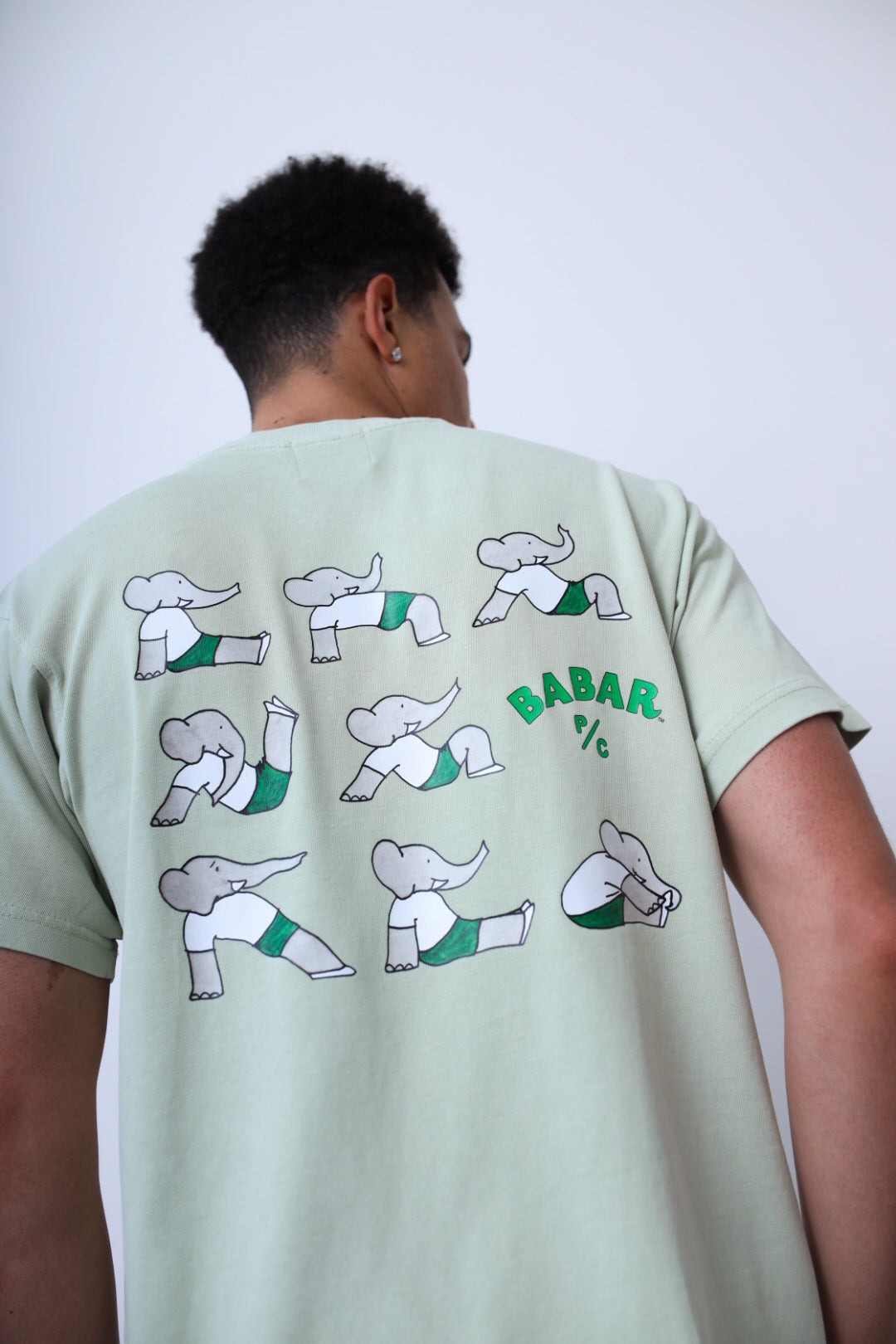 P/C x Babar Garment Dyed Heavyweight T-Shirt - Pistachio