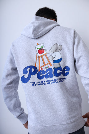 P/C x Babar Hoodie - Aschgrau