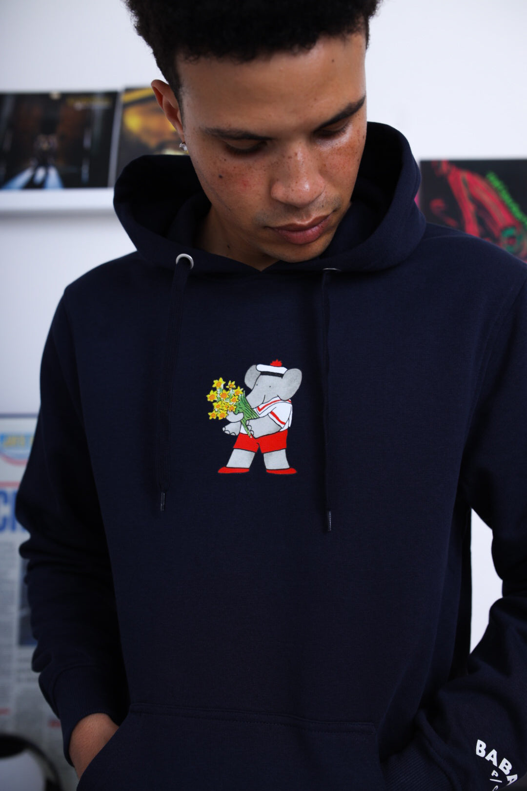 P/C x Babar Hoodie - Marineblau