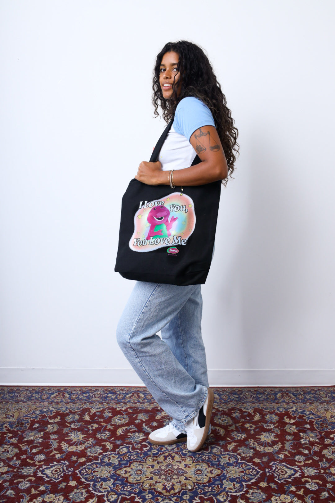 P/C x Barney Tote Bag - Black