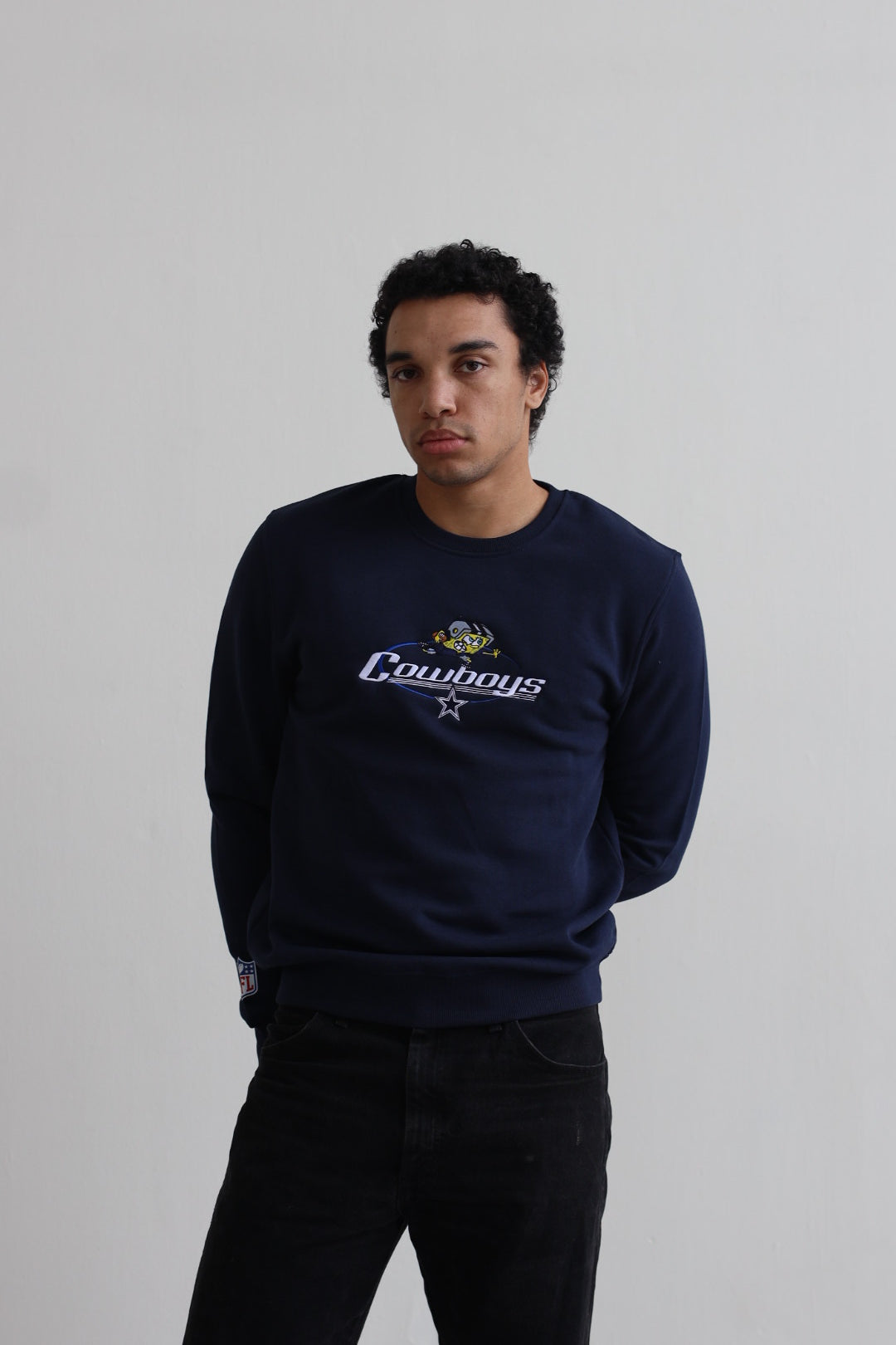 NFL x Nickelodeon Embroidered Crewneck - Dallas Cowboys