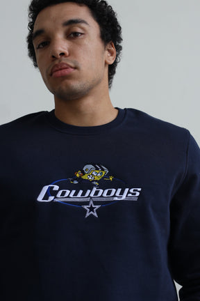 NFL x Nickelodeon Embroidered Crewneck - Dallas Cowboys