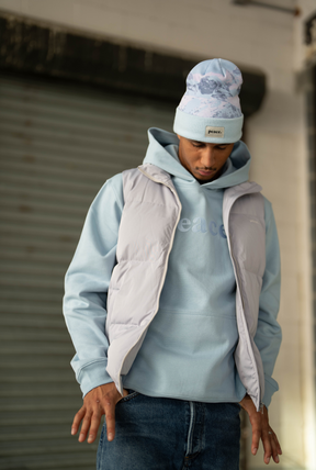 Peace Basics Heavyweight Hoodie - Glacial Blue