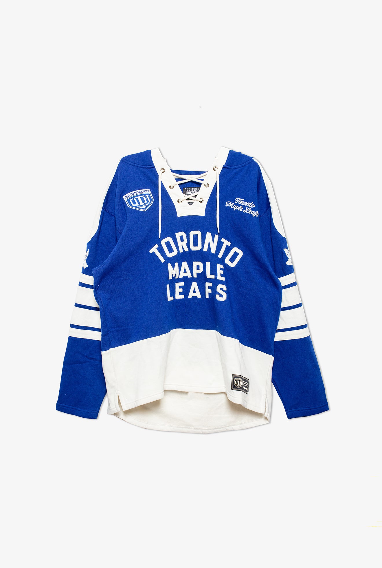 Toronto Maple Leafs Heritage Lacer Hoodie - Blue