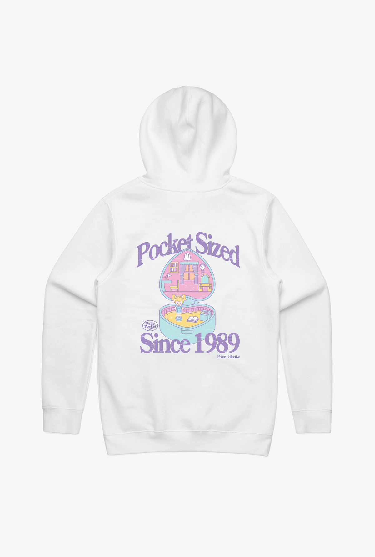 Polly Pocket™ x P/C Since 1989 Kapuzenpullover - Weiß