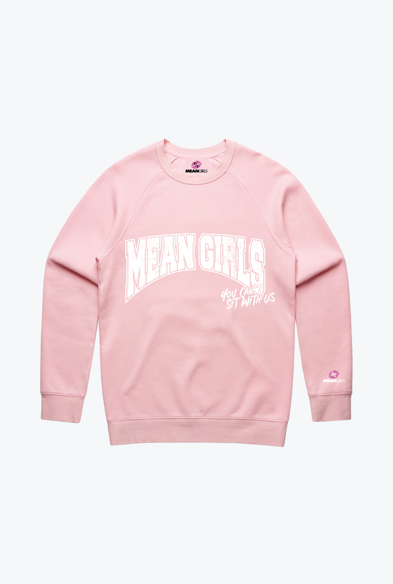 Pull ras du cou P/C x Mean Girls - Rose