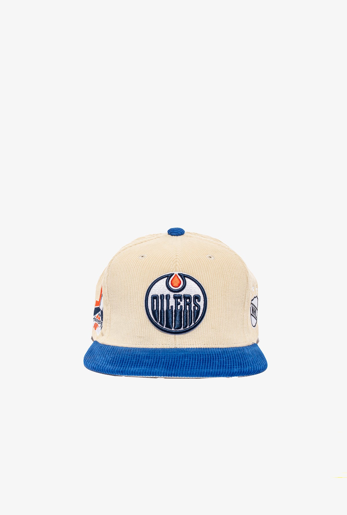 Edmonton Oilers 2Tone Cord Vintage Fitted Cap