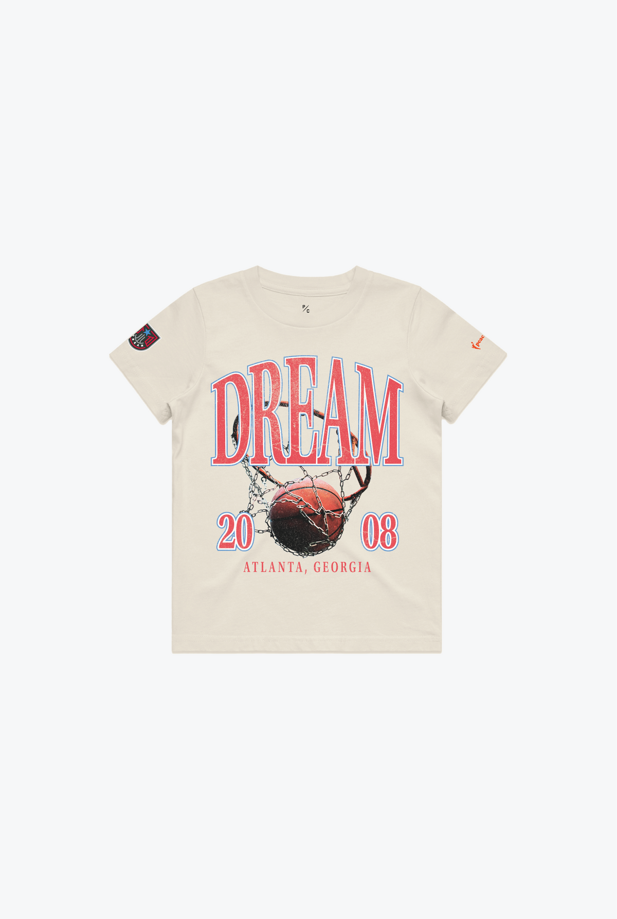 T-shirt Atlanta Dream pour enfants - Ivoire