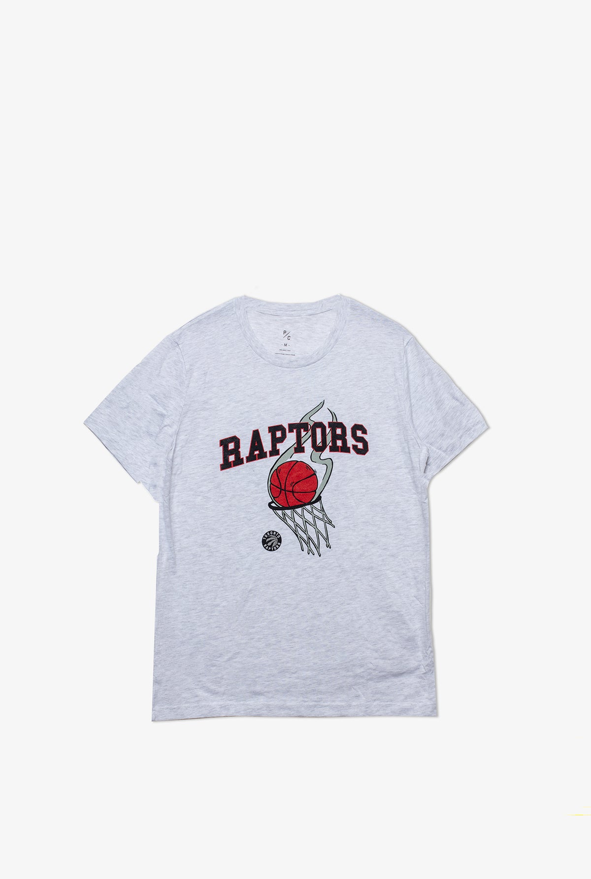 Toronto Raptors Flame T-Shirt - Ash