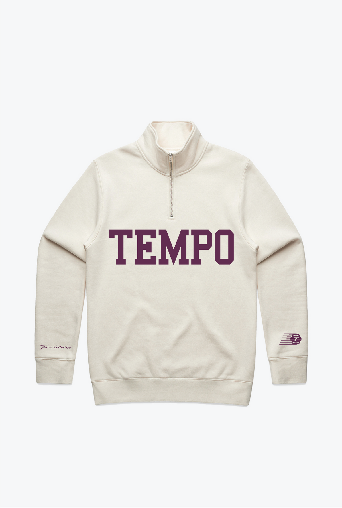 Toronto Tempo Quarter Zip - Ivory