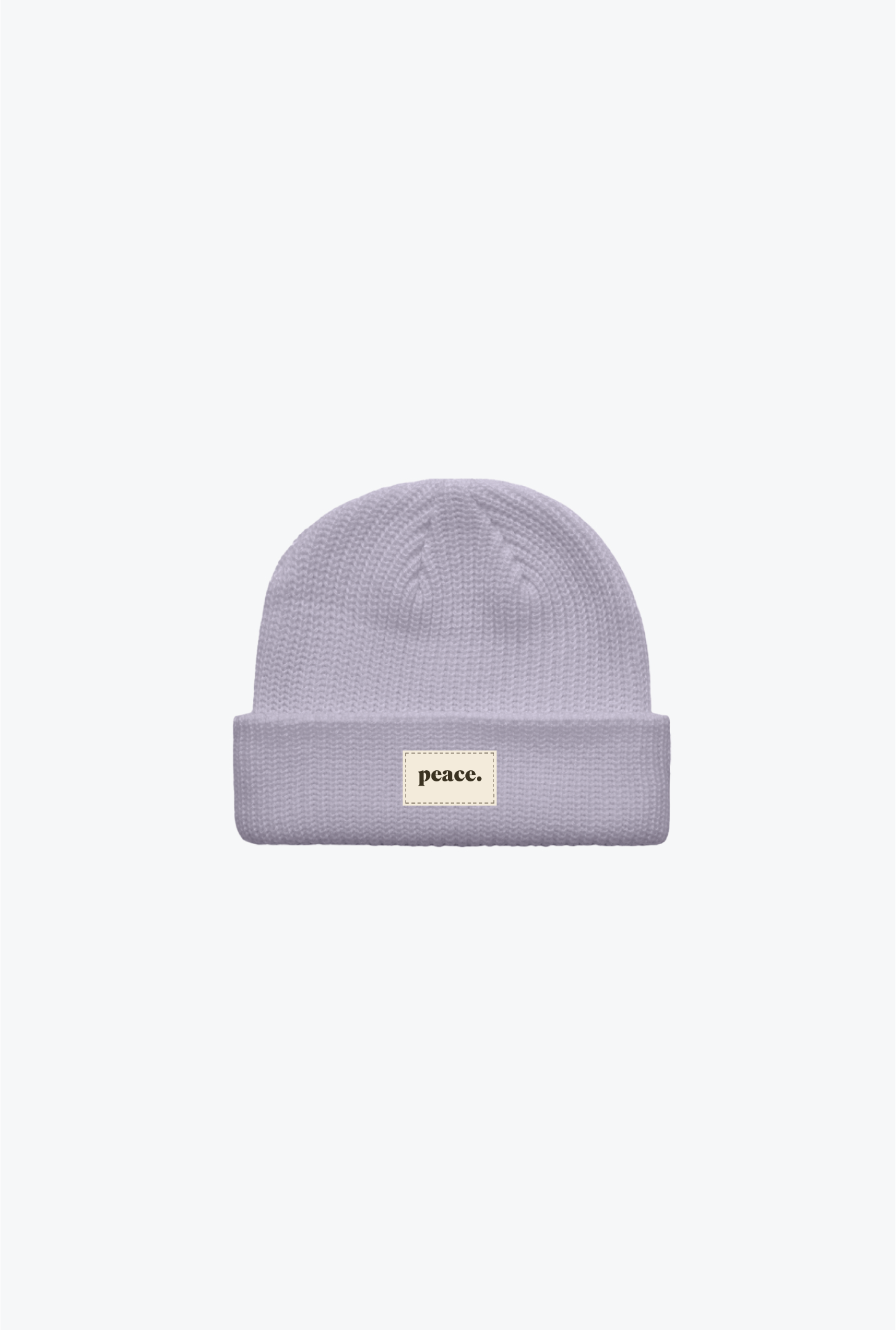 Peace Basics Fisherman Beanie - Gentle Lavender