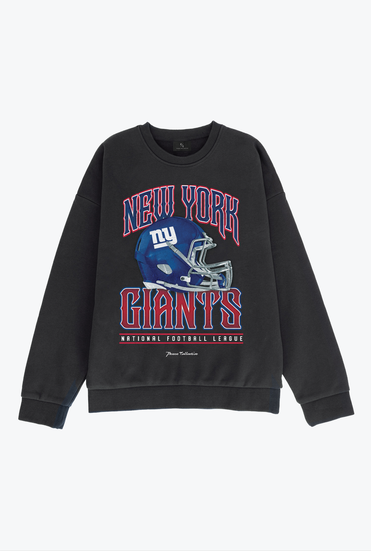 New York Giants Helm SuperHeavy™️ Rundhalsausschnitt - Schwarz