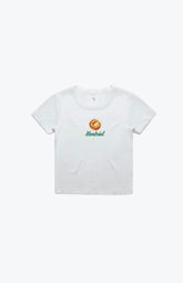 Montreal Icon Baby Tee - White