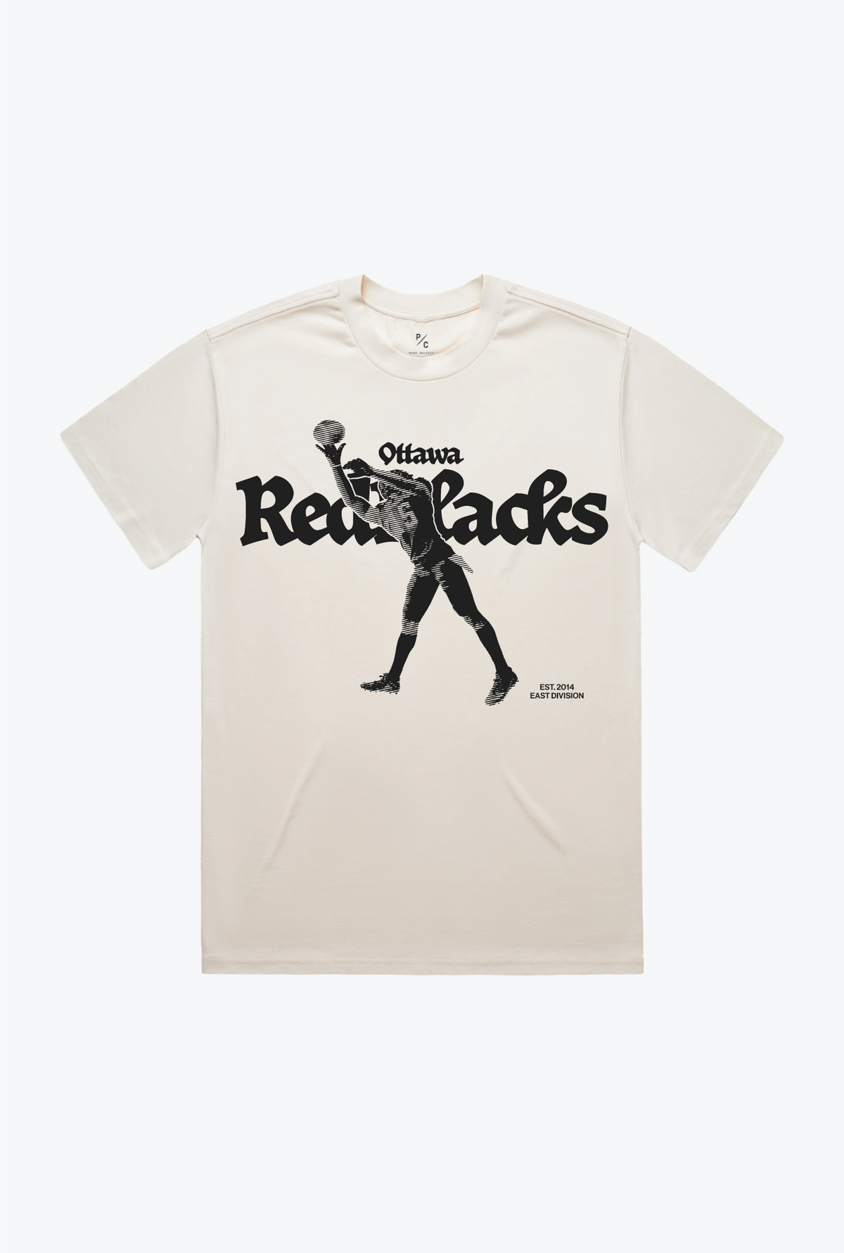 T-shirt classique des Redblacks d'Ottawa - Ivoire