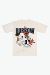 Joe Burrow Heavyweight T-Shirt - Ivory