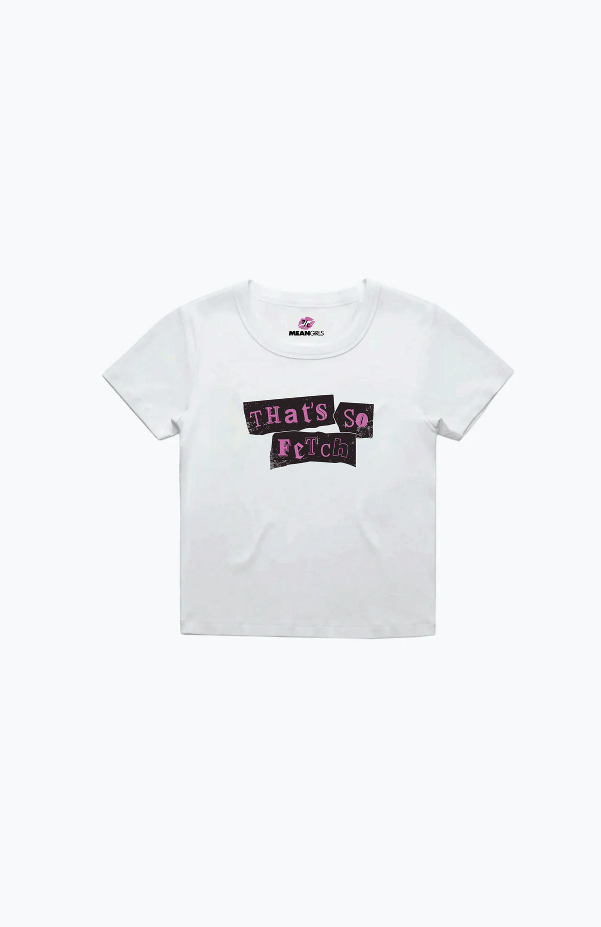 P/C x Mean Girls Fetch Baby Tee - White