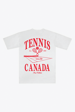 Tennis Canada Tennis Court Heavyweight T-shirt - White