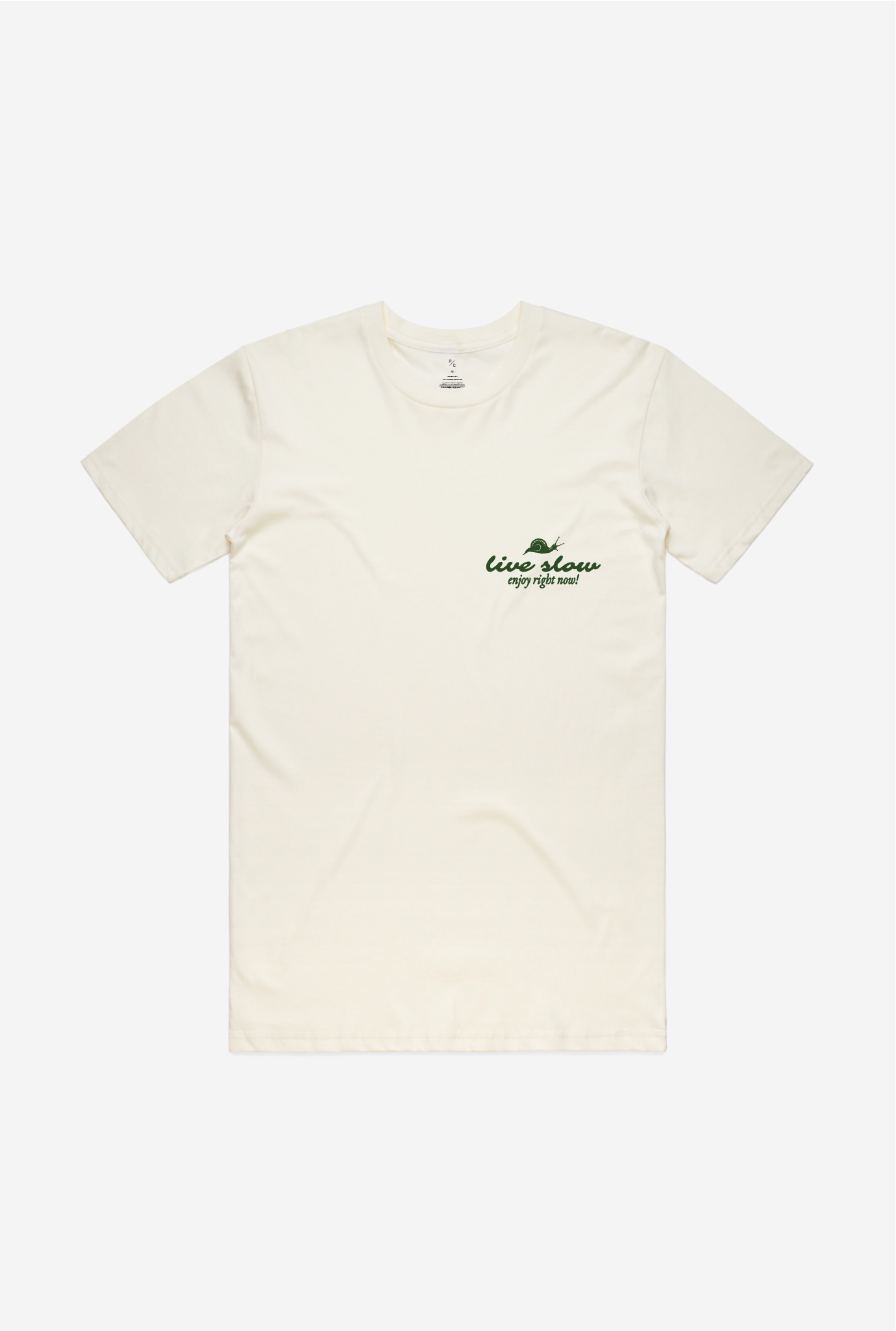 Live Slow T-Shirt - Ivory