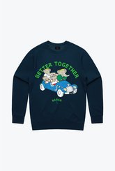 P/C x Babar Crewneck - Navy