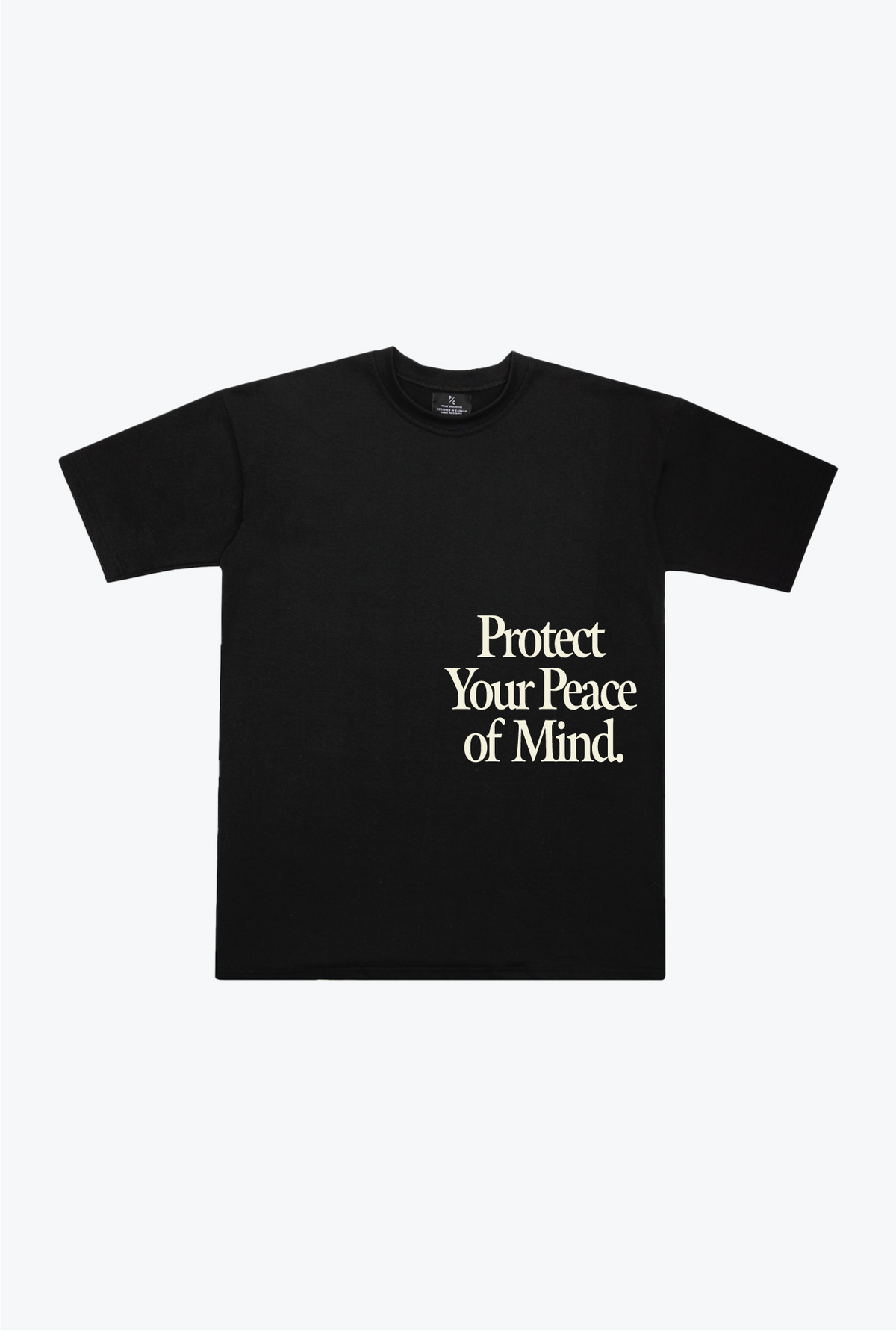 Protect Your Peace of Mind Heavyweight T-Shirt - Black