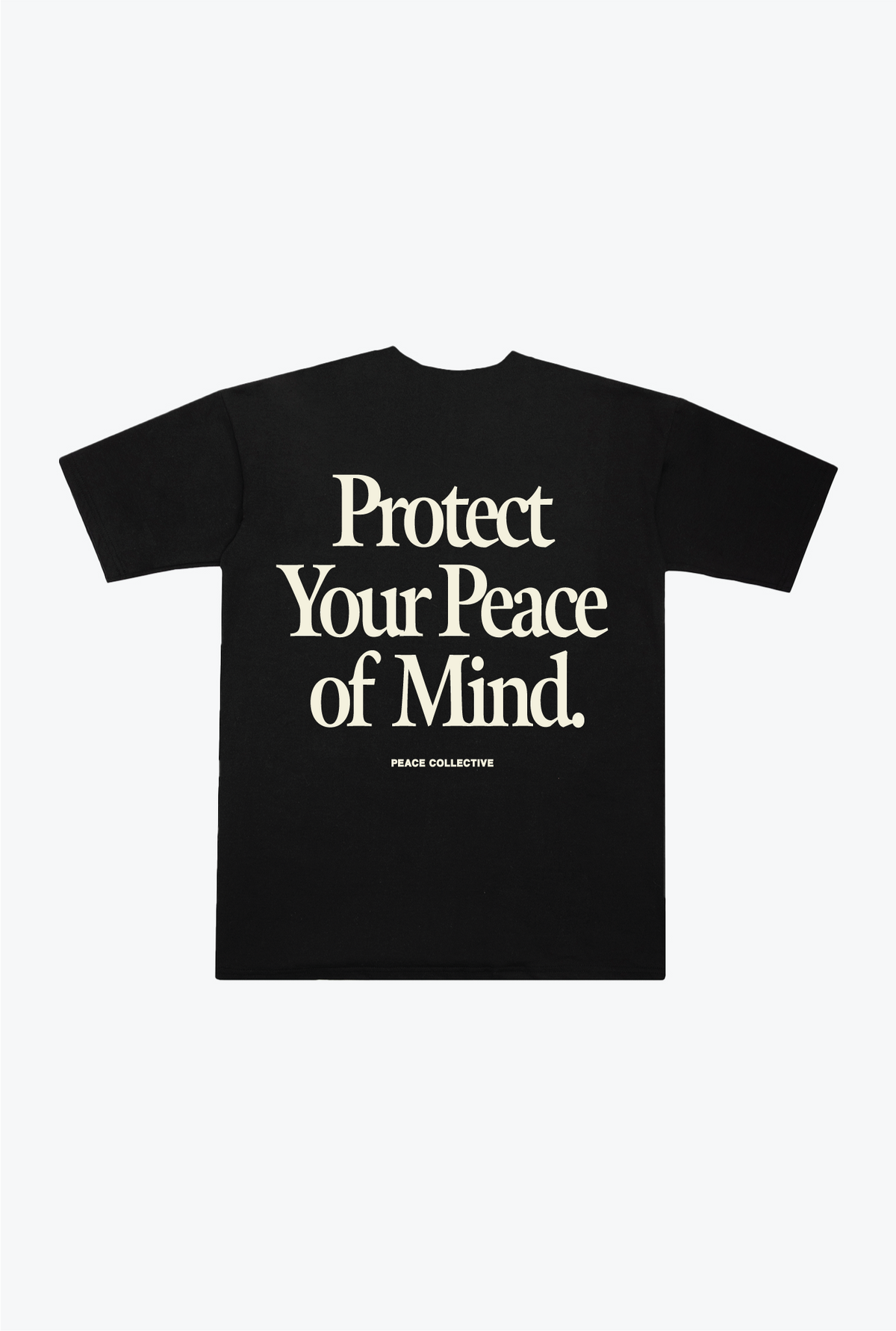 Protect Your Peace of Mind Heavyweight T-Shirt - Black