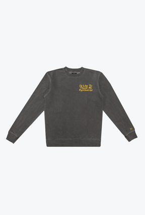 P/C x Metta World Peace Pigment Dye Crewneck - Black