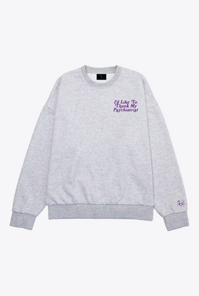 P/C x Metta World Peace Heavyweight Crewneck - Ash