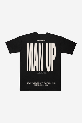 Man Up Heavyweight T-Shirt - Black