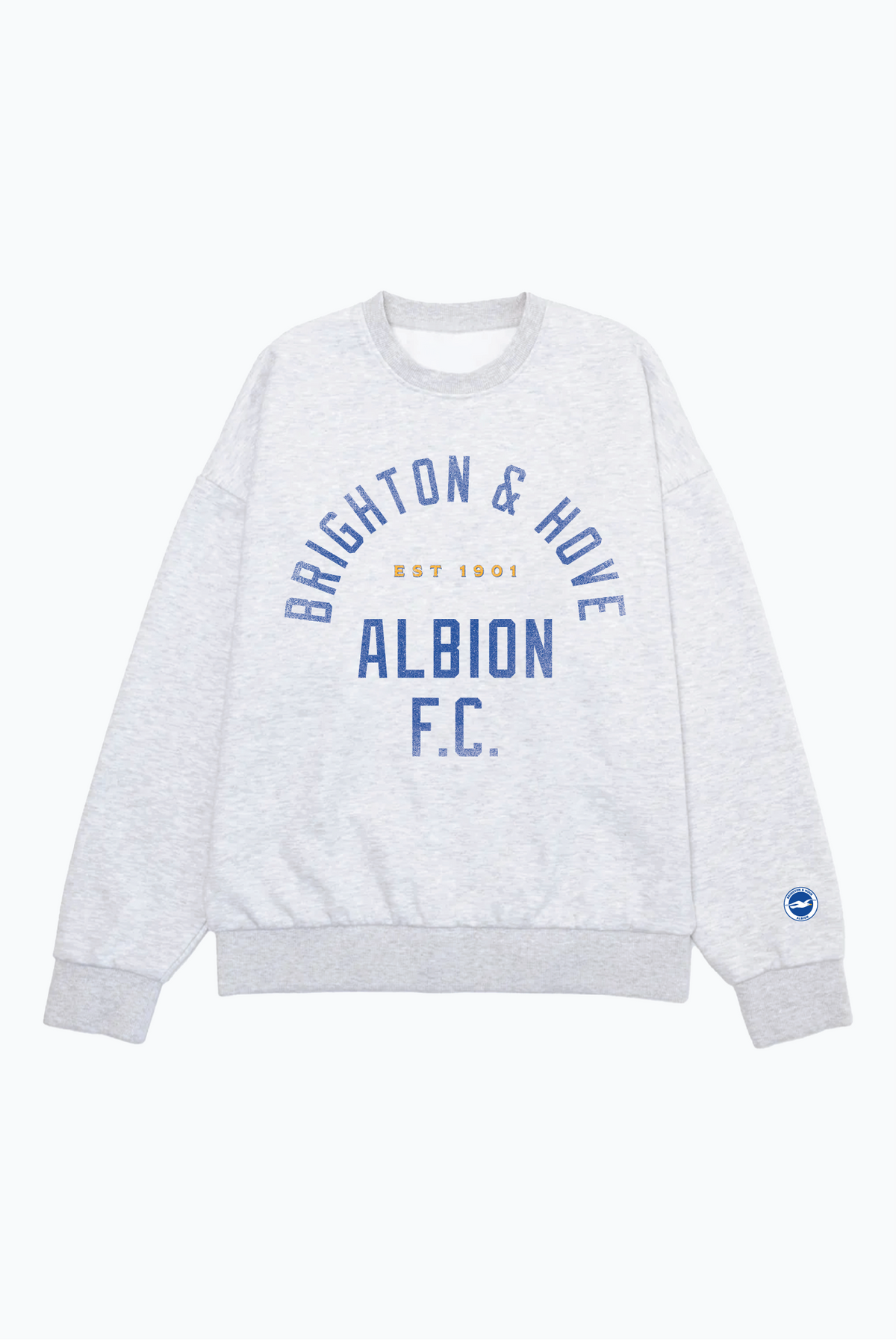 Brighton & Hove Albion F.C. SuperHeavy™️ Crewneck - Ash