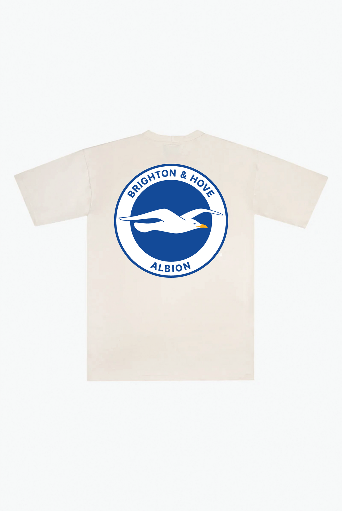 Brighton & Hove Albion F.C. Heavyweight T-Shirt - Ivory