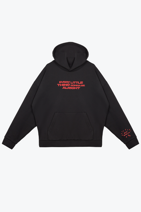 P/C x Bob Marley "Every Little Thing" Heavyweight Hoodie - Black