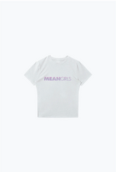 P/C x Mean Girls Rhinestone Baby Tee - White