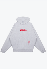 P/C x Belal Muhammad "Support the Struggle" Heavyweight Hoodie - Ash