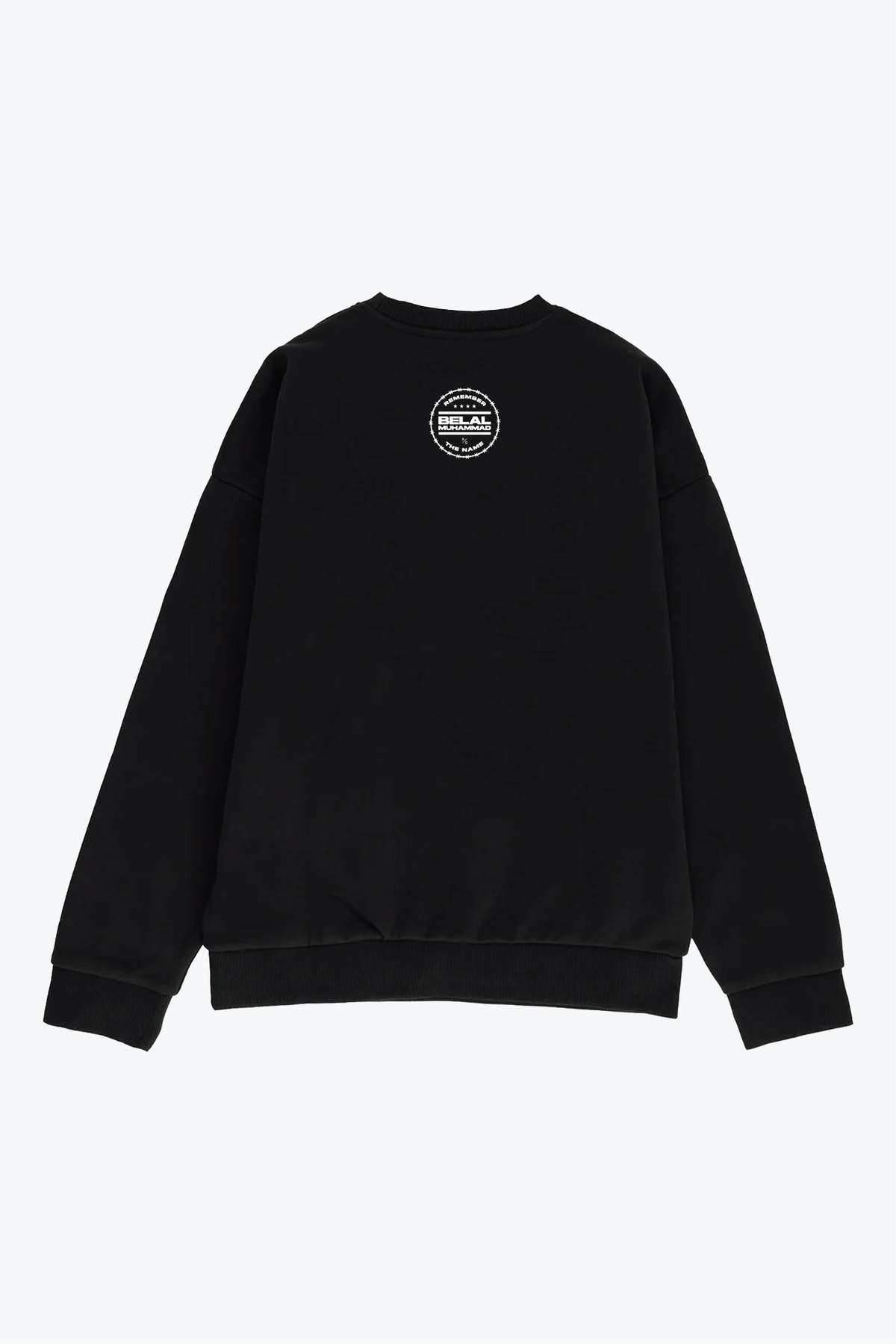 P/C x Belal Muhammad "Remember the Name" Crewneck - Black