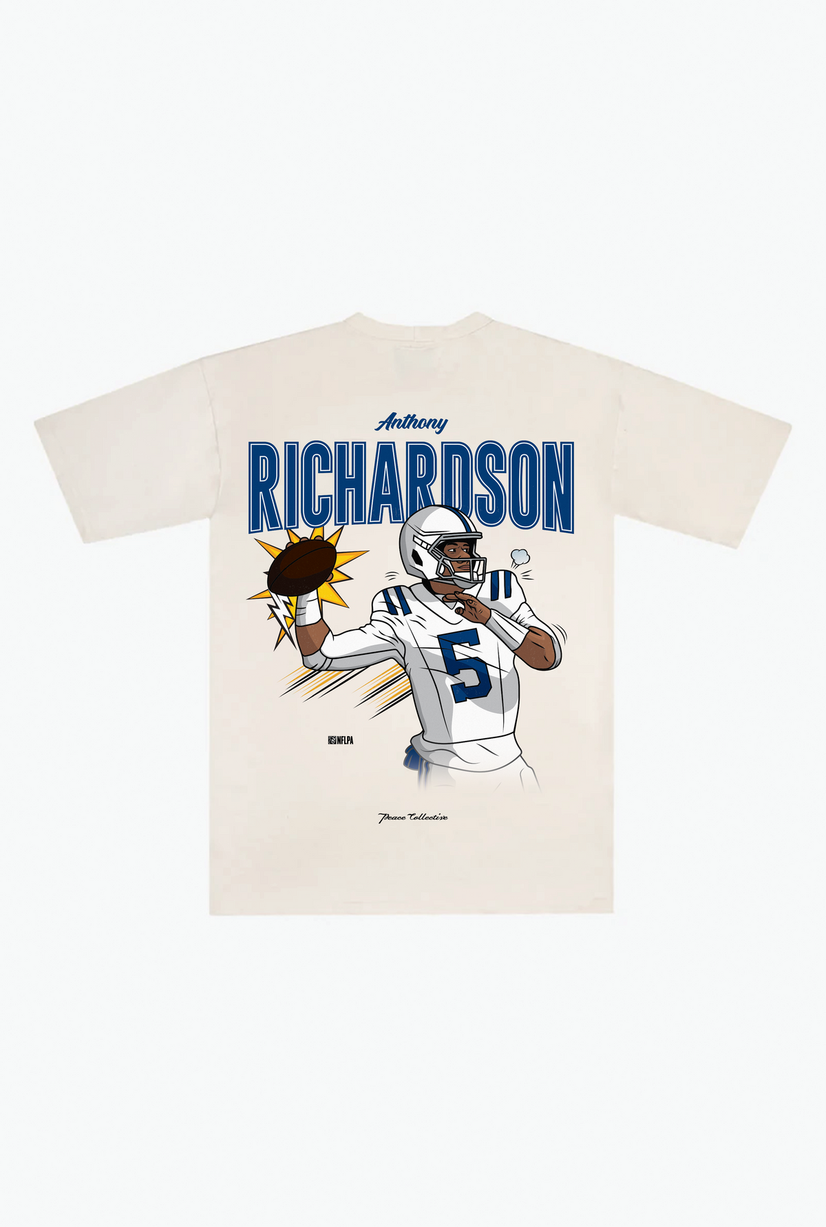 Anthony Richardson Heavyweight T-Shirt - Ivory