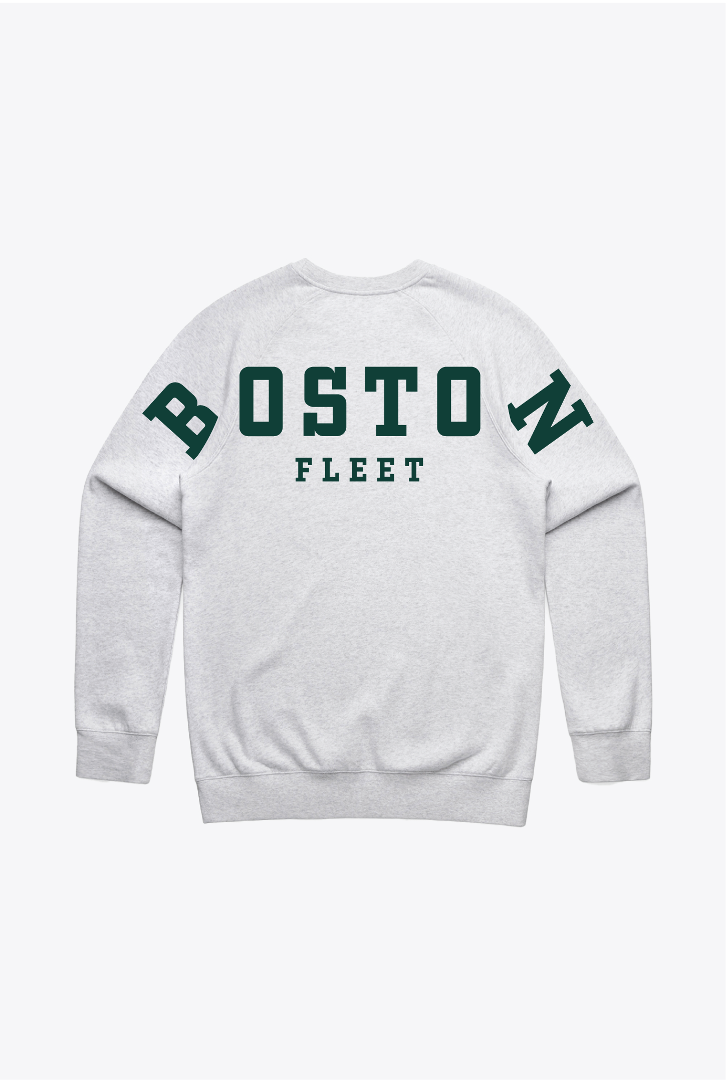 Boston Fleet Spirit Crewneck - Ash