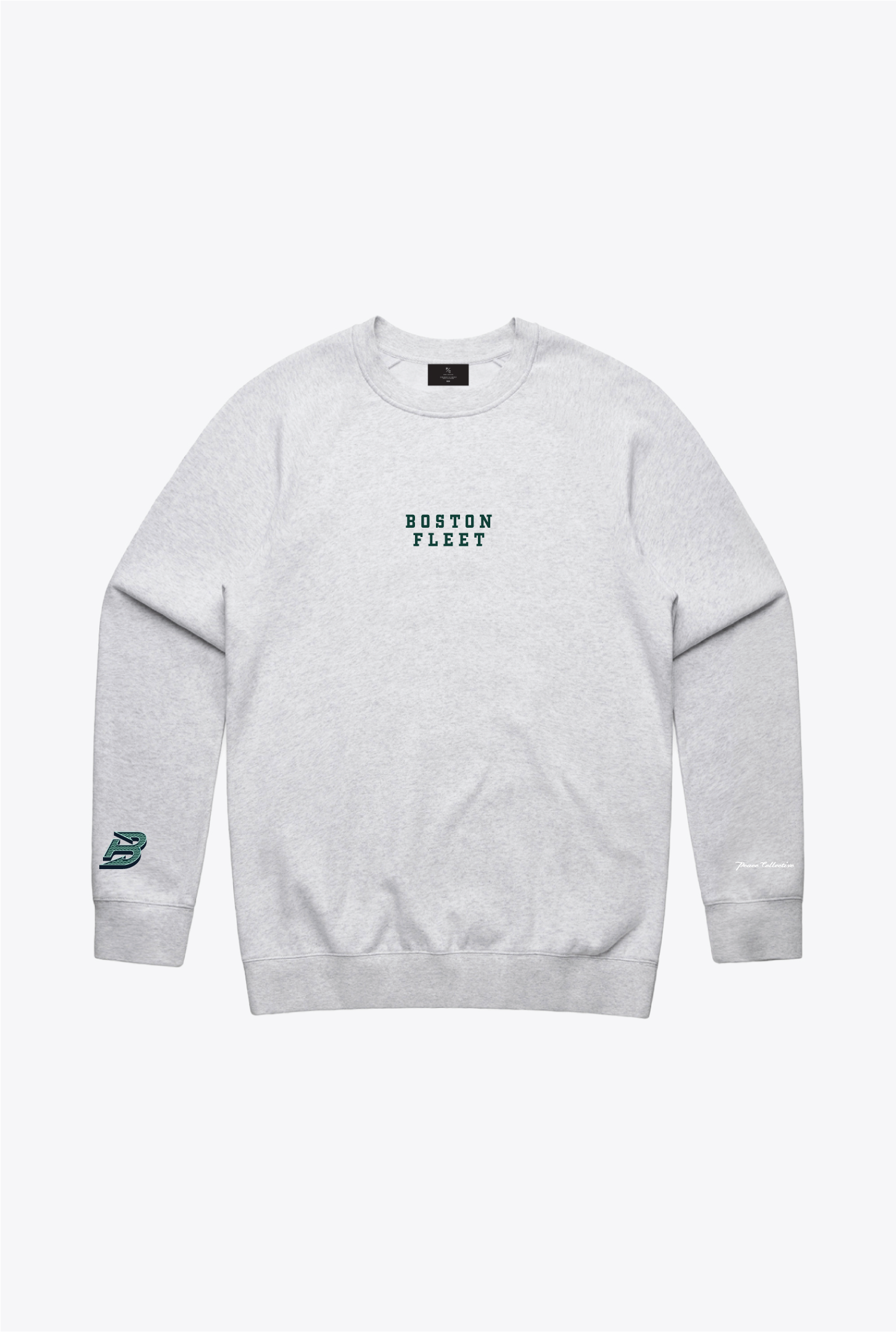 Boston Fleet Spirit Crewneck - Ash