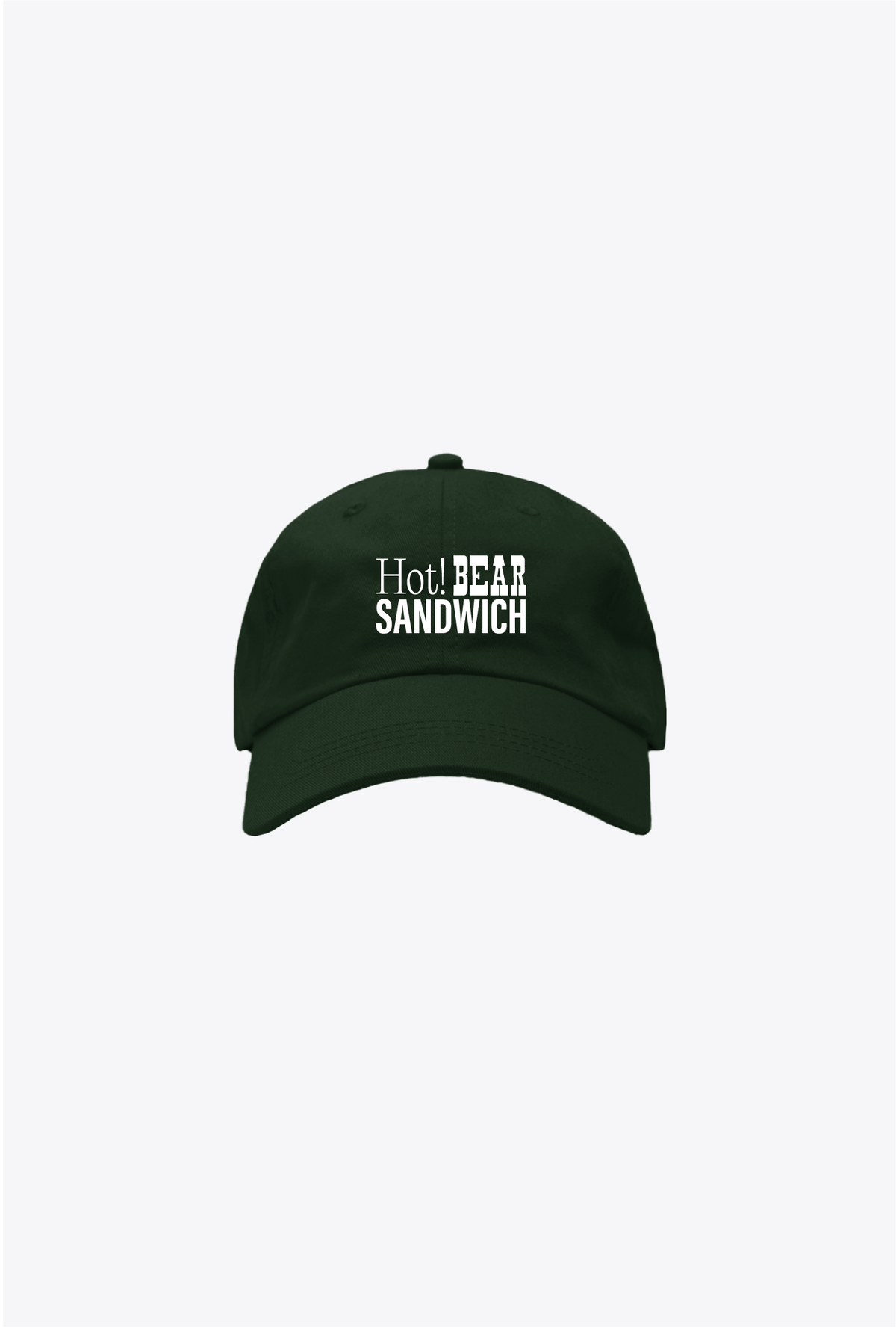 P/C x BEAR Steak Sandwiches Ad Dad Cap - Forest Green